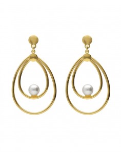 Pendientes Plata Dorada...