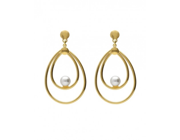 Pendientes Plata Dorada Victoria Cruz...