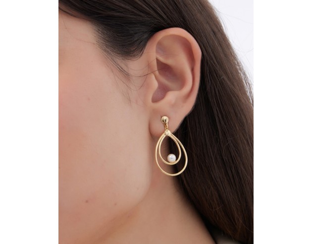 Pendientes Plata Dorada Victoria Cruz...
