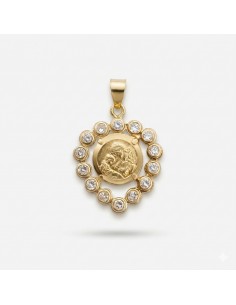Medalla Oro Corazón...