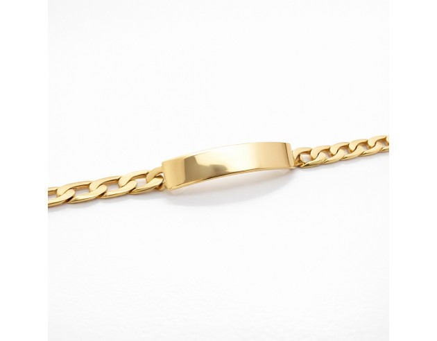 Esclava Oro Cadena Bilbaina Maciza