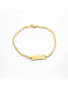 Esclava Oro Bebe Cadena...