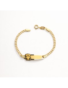 Esclava Oro Bebe Cadena...