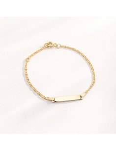 Esclava Oro Bebe Cadena...