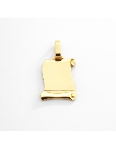 Chapa Oro Pergamino Liso