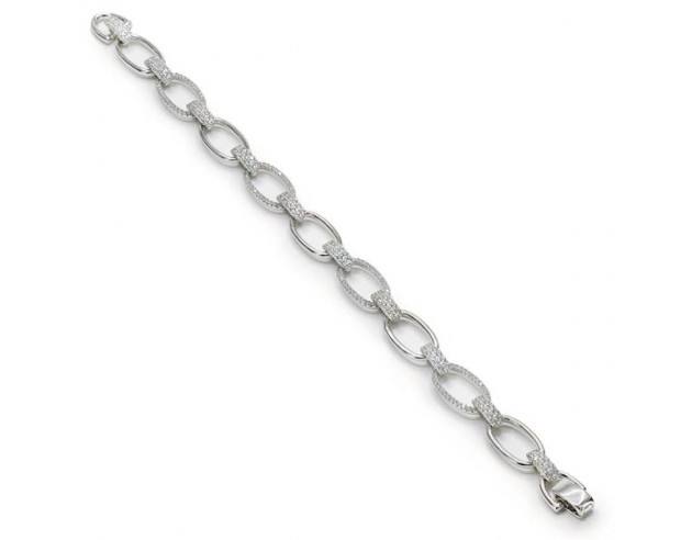 Pulsera Linea Argent Plata Eslabones...