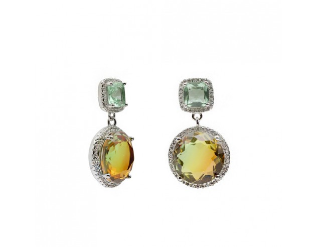 Pendientes Linea Argent Plata Largos...