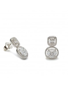 Pendientes Linea Argent...