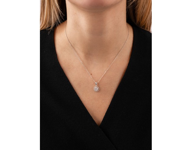 Gargantilla Linea Argent Plata Roseta...