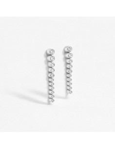 Pendientes Oro Blanco...
