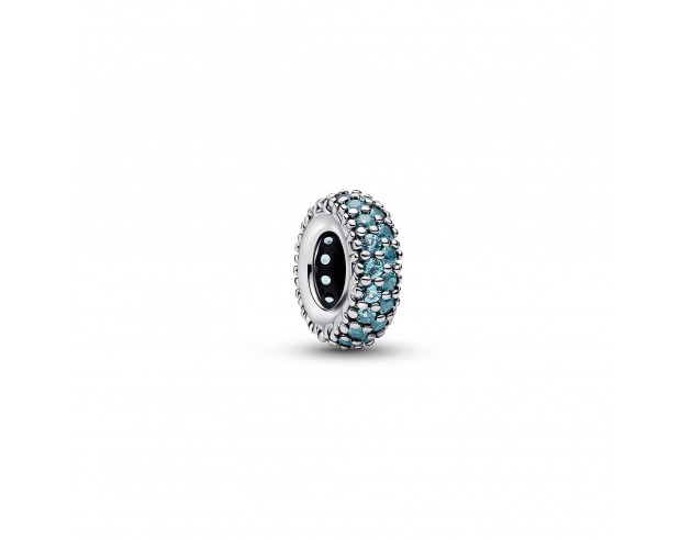 Charm Pandora Separador Gemas Azul...