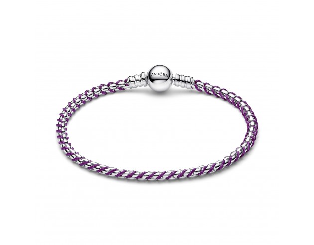 Pulsera Pandora Cadena Caja Cordón...