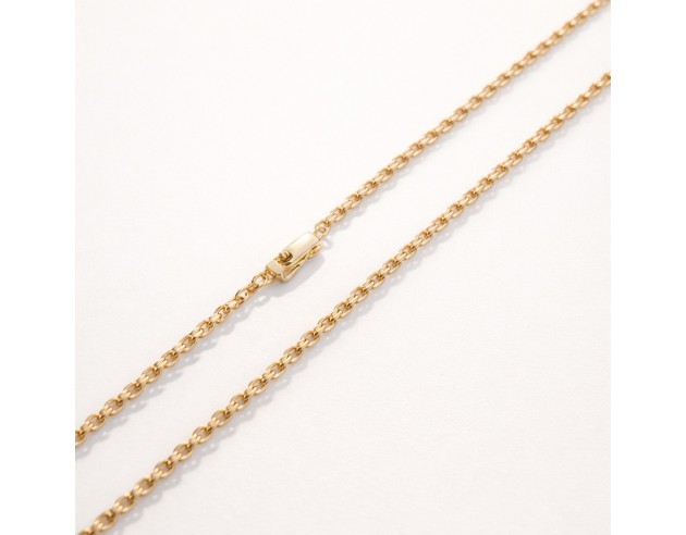 Cadena Oro Rose Tipo Rolo Doble Espiga