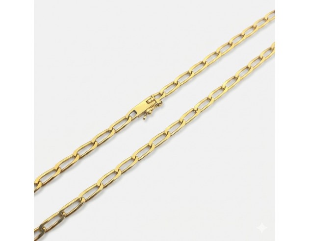Cadena Oro Bilbaina Maciza