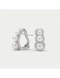 Pendientes Plata Omega...