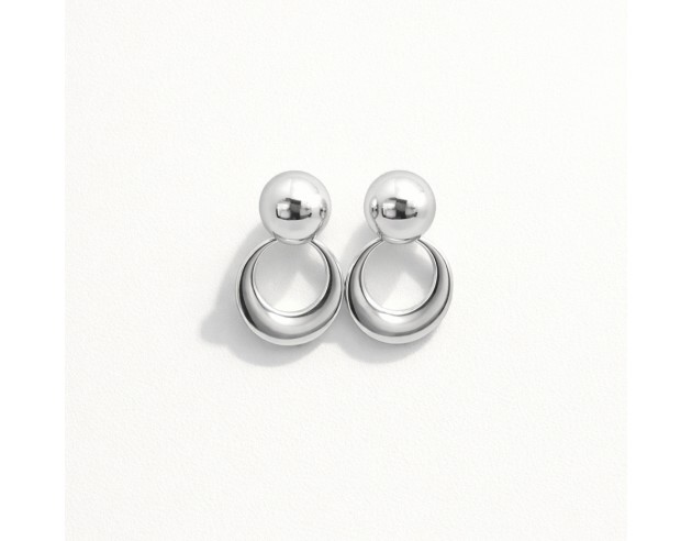 Pendientes Plata Largos Motivo...