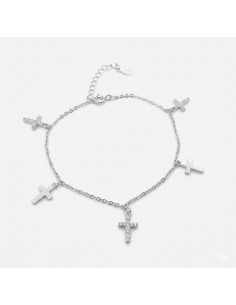 Pulsera Plata Motivos Cinco...