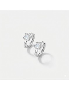 Pendientes Plata Aro con...