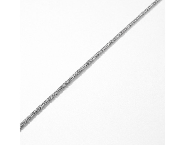 Cadena Oro Blanco Espiga 3x1