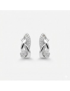Pendientes Plata Trenza...