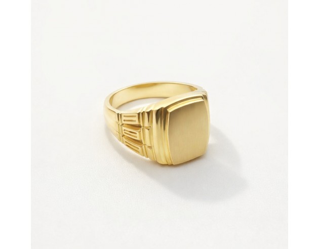 Sello Oro Labrado Tres ColumnasTabla...