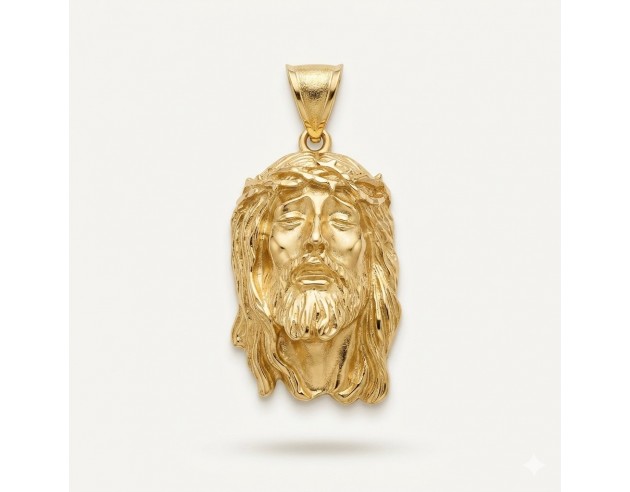 Cabeza Cristo Oro Grande
