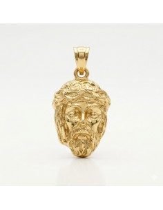 Cabeza de Cristo Oro Relieve