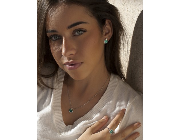 Pendientes Linea Argent Plata...