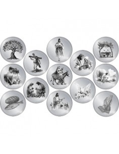 Arras Plateadas Biblicas 04166
