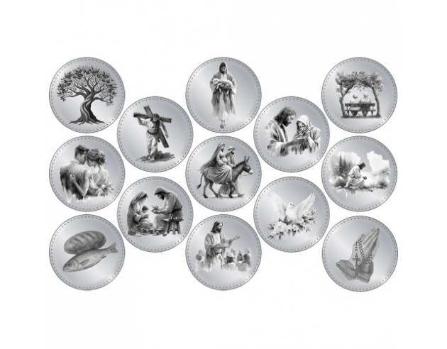 Arras Plateadas Biblicas 04166