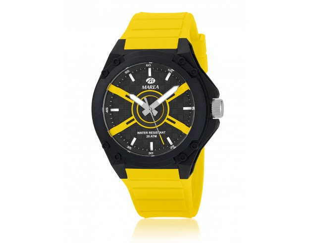 Reloj Marea Caucho Amarillo B35385/5