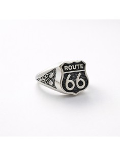 Sello Plata Route 66