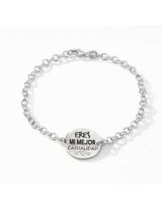 Pulsera Plata Eres mi Mejor...