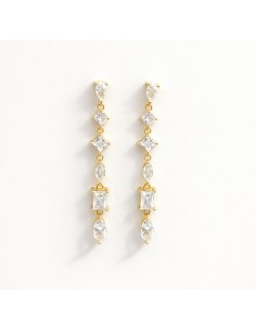 Pendientes Plata Dorada...
