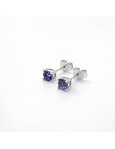 Pendientes Plata Amatista...