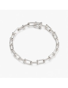 Pulsera Plata Maciza Estribos