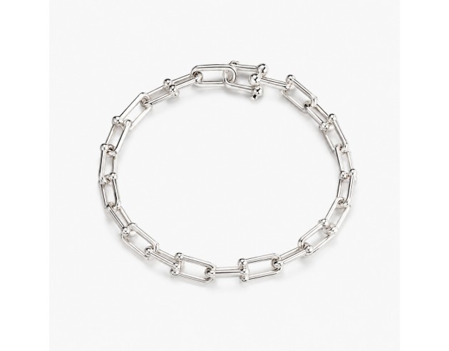 Pulsera Plata Maciza Estribos