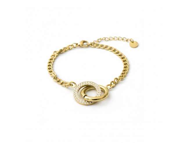 Pulsera Luxenter Tayhik Acero Dorado...