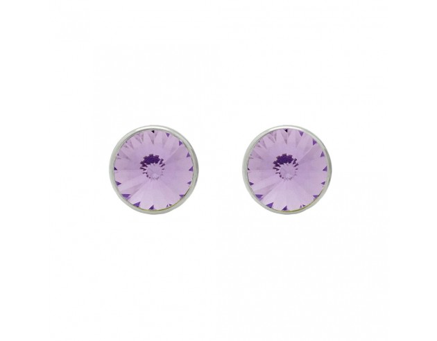 Pendientes Plata Victoria Cruz Boton...