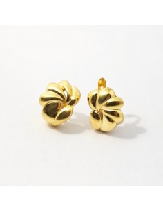 Pendientes Oro Fantasia Brillo