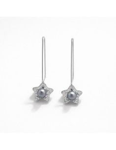 Pendientes Oro Blanco...
