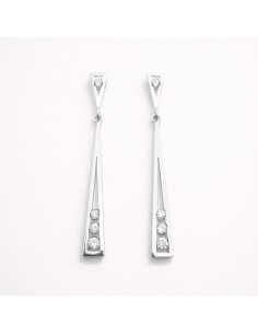 Pendientes Oro Blanco...