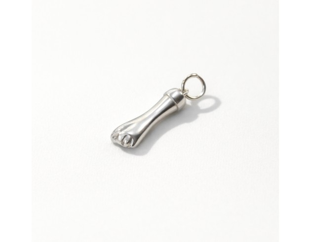 Colgante Plata Puño Liso