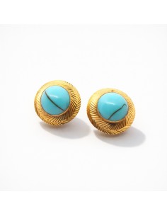 Pendientes Oro Circulo...