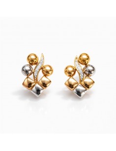 Pendientes Oro Tricolor...
