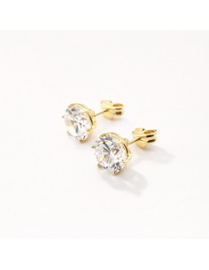 Pendientes Oro Circonita...