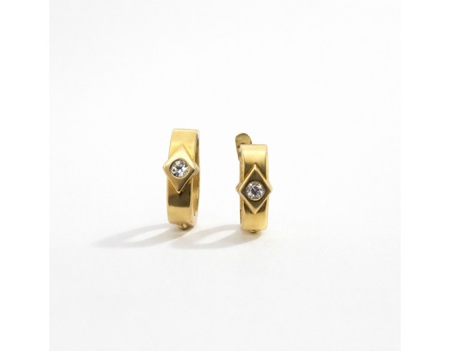Pendientes Oro Motivo Rectangular...