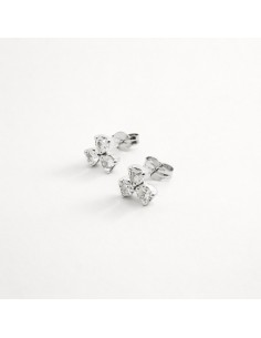 Pendientes Oro Blanco...