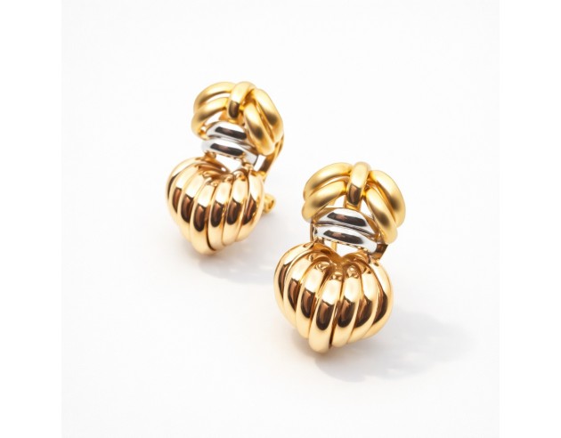 Pendientes Oro Tricolores Fantasia