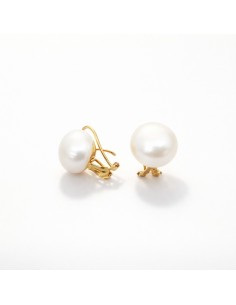 Pendientes Oro Perla Viva...